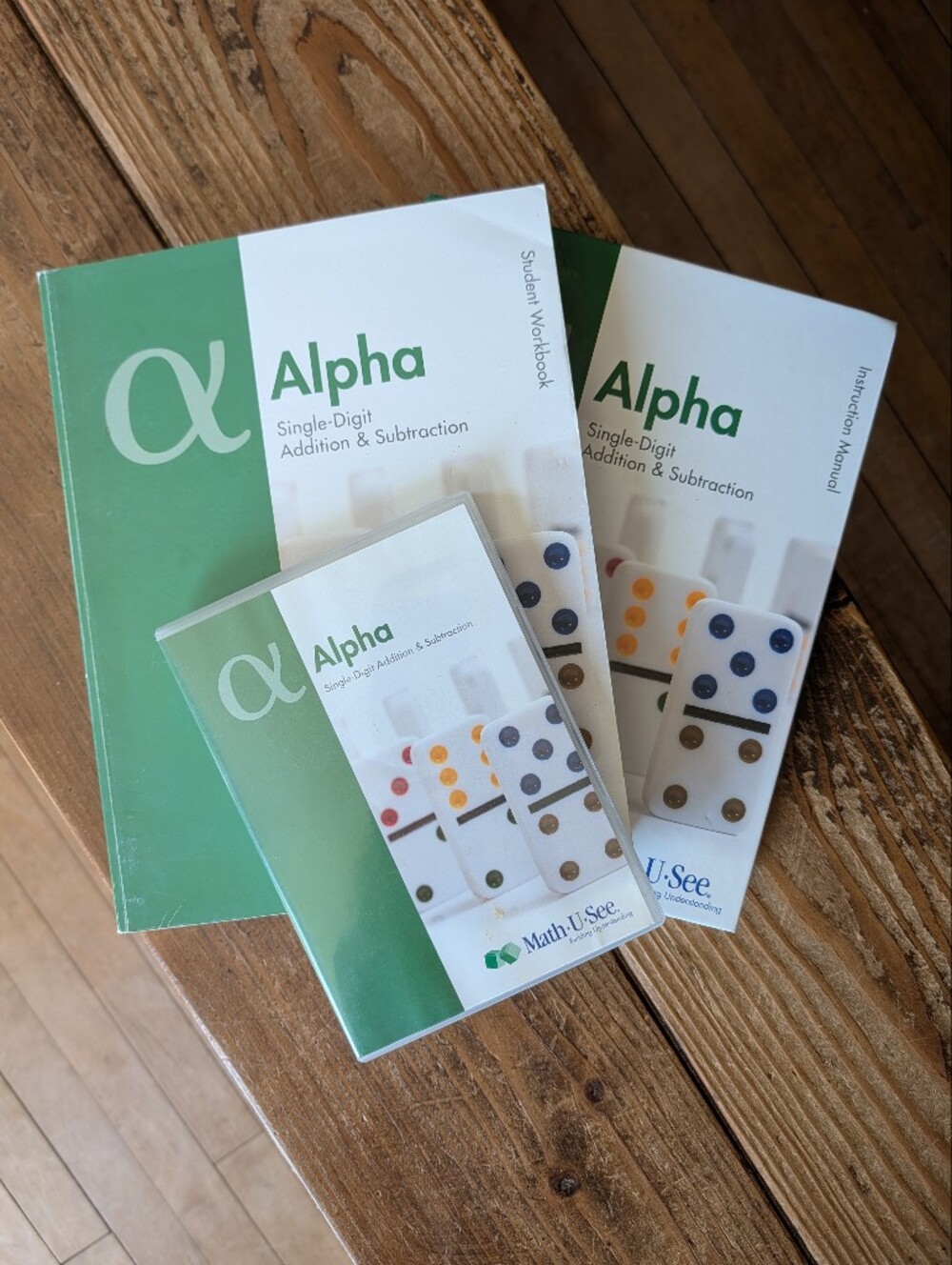 Alpha Single-Digit Addition & Subtraction Set - Green